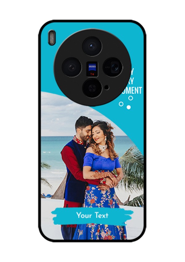 Vivo X300 5G Custom Glass Phone Case - Happy Moment Design