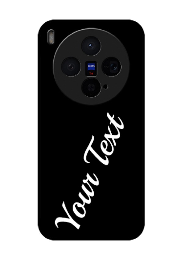 Vivo X300 5G Custom Glass Phone Case - With Your Name Design