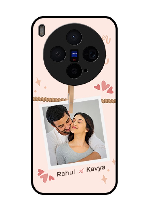 Vivo X300 5G Custom Glass Phone Case - Forever And Ever Love Design
