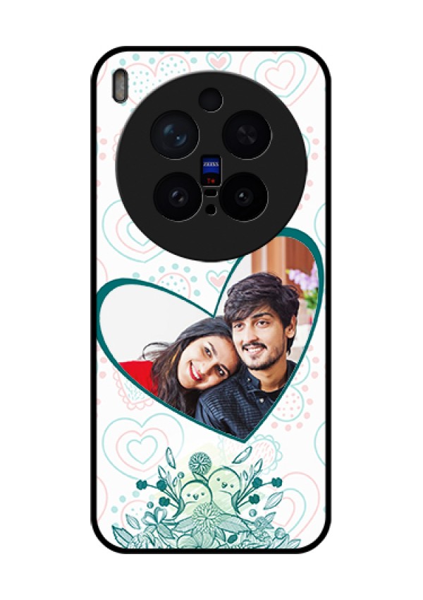 Vivo X300 Pro 5G Custom Glass Phone Case - Premium Couple Design