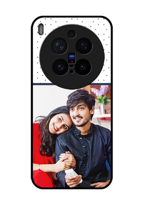Vivo X300 Pro 5G Custom Glass Phone Case - Premium Dot Design
