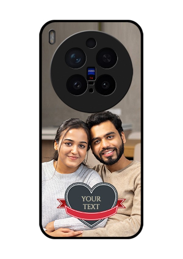 Vivo X300 Pro 5G Custom Glass Phone Case - Just Married Couple Design