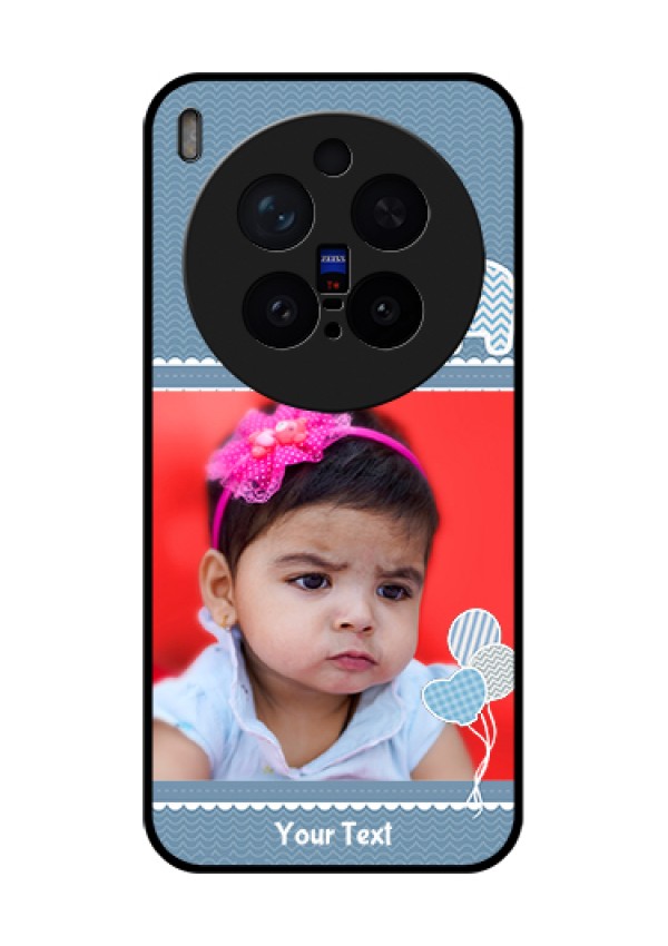 Vivo X300 Pro 5G Custom Glass Phone Case - With Kids Pattern Design