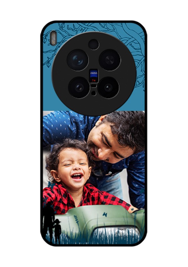 Vivo X300 Pro 5G Custom Glass Phone Case - Best Dad Design