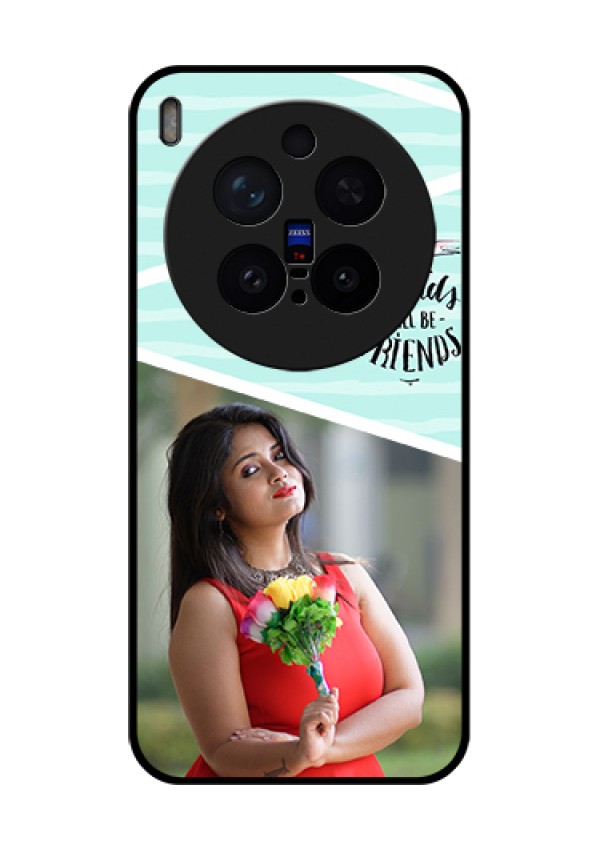 Vivo X300 Pro 5G Custom Glass Phone Case - Friends Picture Icon Design