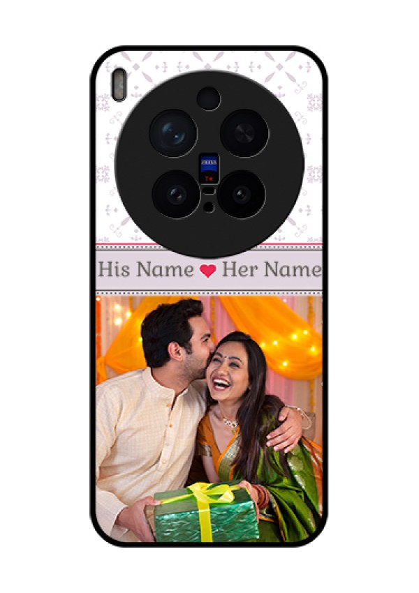 Vivo X300 Pro 5G Custom Glass Phone Case - With Photo And Ethnic Design