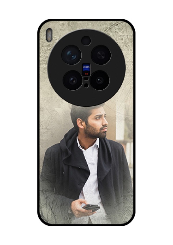 Vivo X300 Pro 5G Custom Glass Phone Case - With Vintage Design