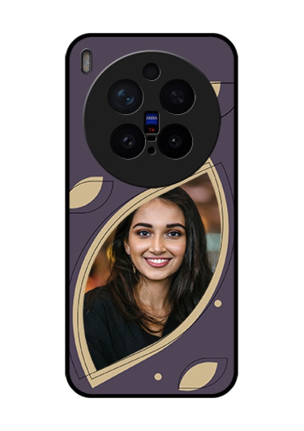 Vivo X300 Pro 5G Custom Glass Phone Case - Falling Leaf Design