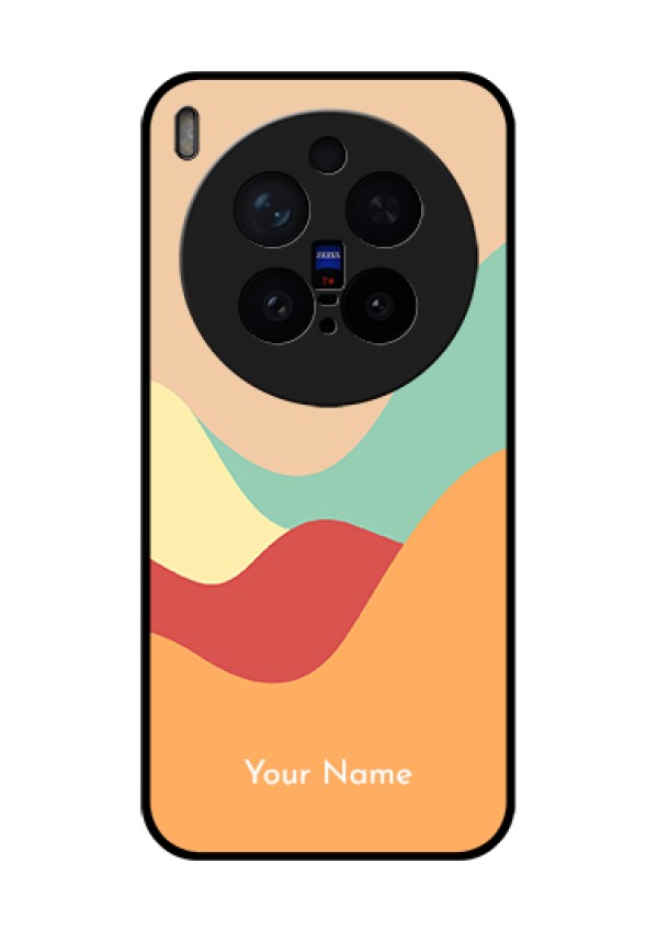 Vivo X300 Pro 5G Custom Glass Phone Case - Ocean Waves Multi - Colour Design