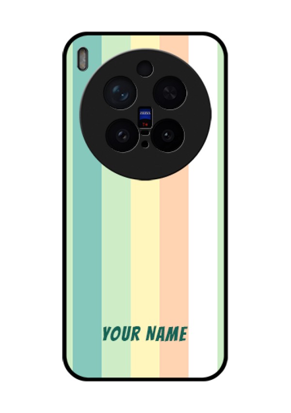 Vivo X300 Pro 5G Custom Glass Phone Case - Multi - Colour Stripes Design