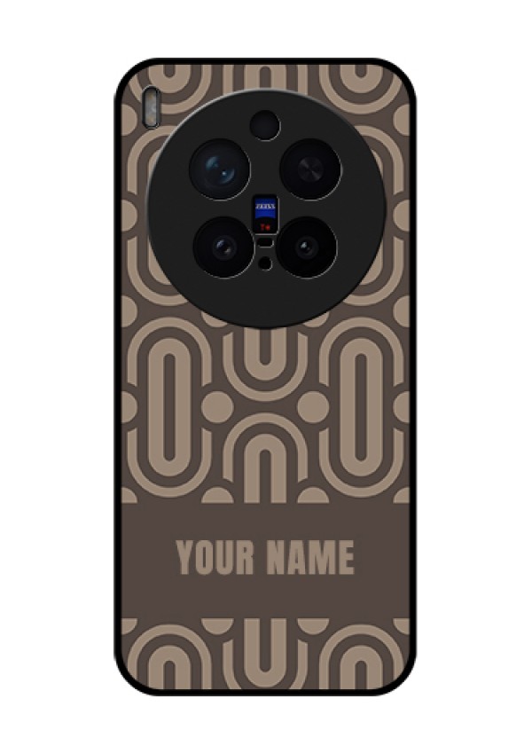Vivo X300 Pro 5G Custom Glass Phone Case - Captivating Zero Pattern Design