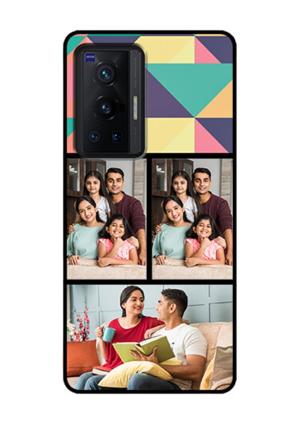 Vivo X70 Pro 5G Custom Glass Phone Case - Bulk Pic Upload Design