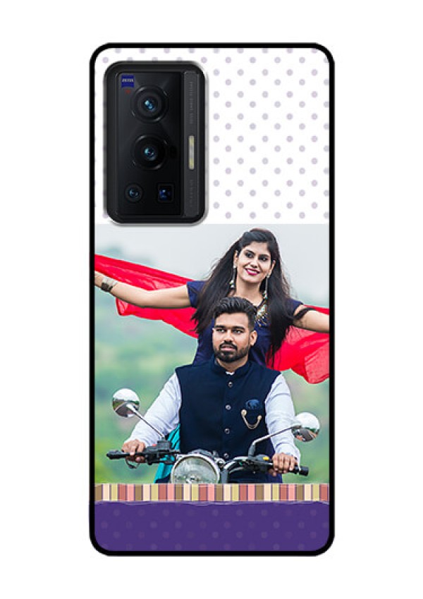 Vivo X70 Pro 5G Photo Printing on Glass Case - Cute Family Design