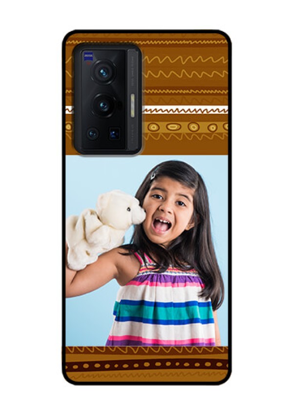 Vivo X70 Pro 5G Custom Glass Phone Case - Friends Picture Upload Design