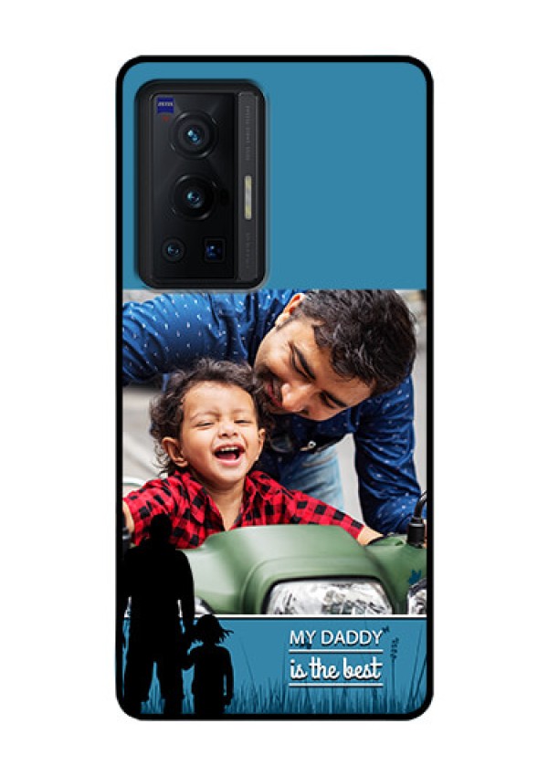 Vivo X70 Pro 5G Custom Glass Mobile Case - Best dad design
