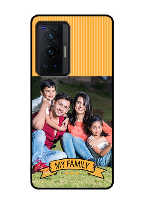 Vivo X70 Pro 5G Custom Glass Phone Case - My Family Design