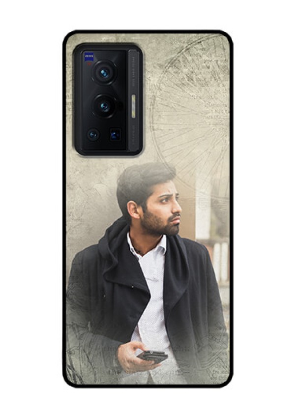 Vivo X70 Pro 5G Custom Glass Phone Case - with vintage design