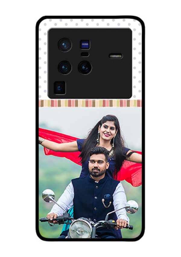 Vivo X80 Pro 5G Photo Printing on Glass Case - Cute Family Design
