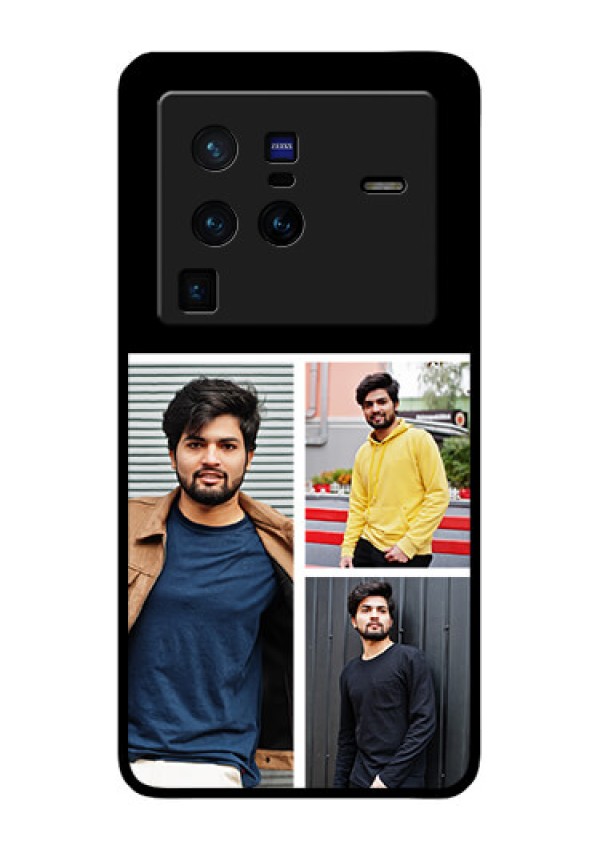 Vivo X80 Pro 5G Photo Printing on Glass Case - Upload Multiple Picture Design