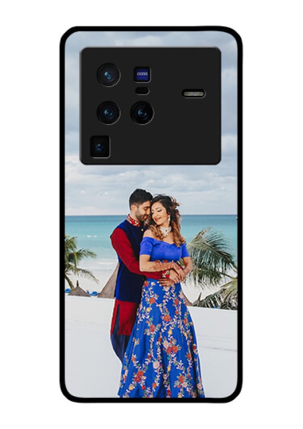 Vivo X80 Pro 5G Photo Printing on Glass Case - Upload Full Picture Design