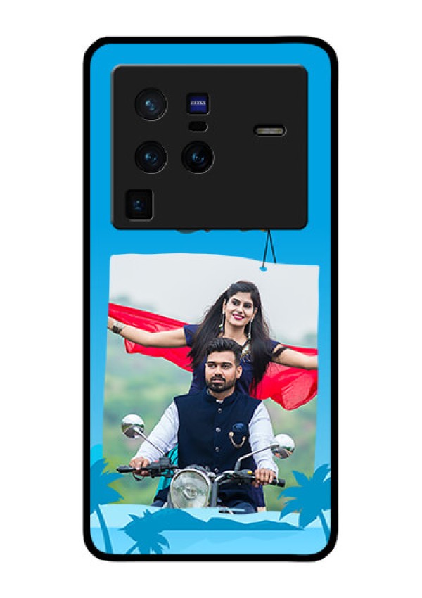 Vivo X80 Pro 5G Custom Glass Mobile Case - Traveller Design