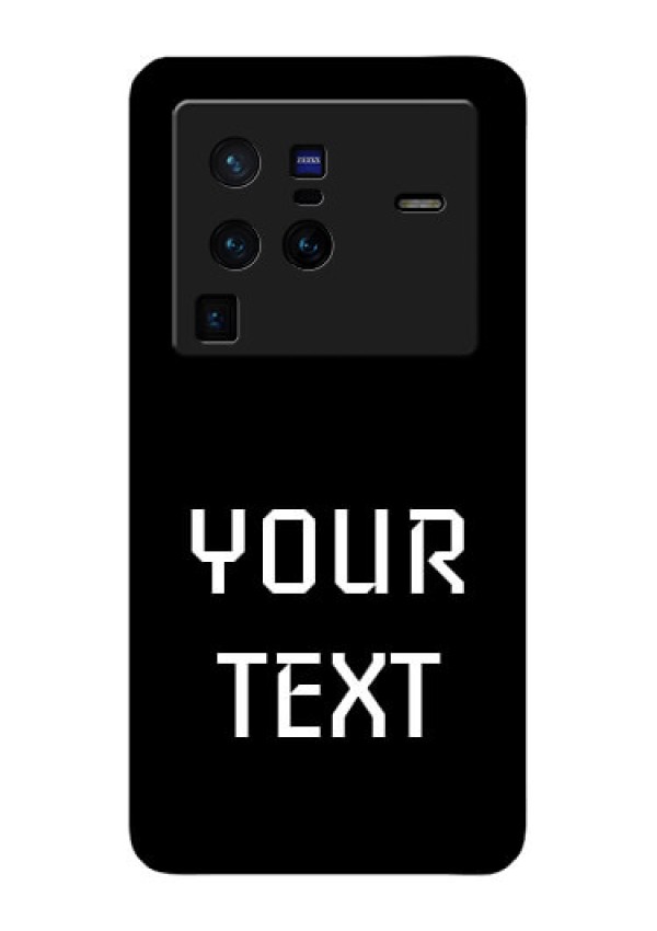 Vivo X80 Pro 5G Your Name on Glass Phone Case