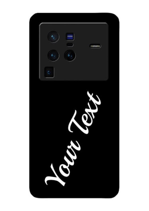 Vivo X80 Pro 5G Custom Glass Mobile Cover with Your Name