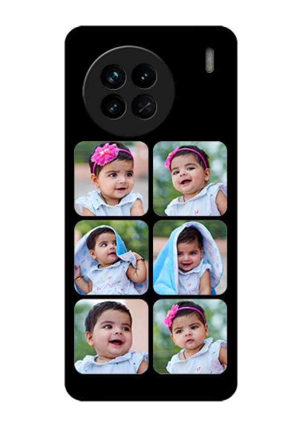 Vivo X90 5G Photo Printing on Glass Case - Multiple Pictures Design