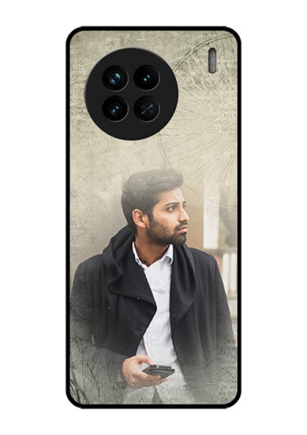 Vivo X90 5G Custom Glass Phone Case - with vintage design