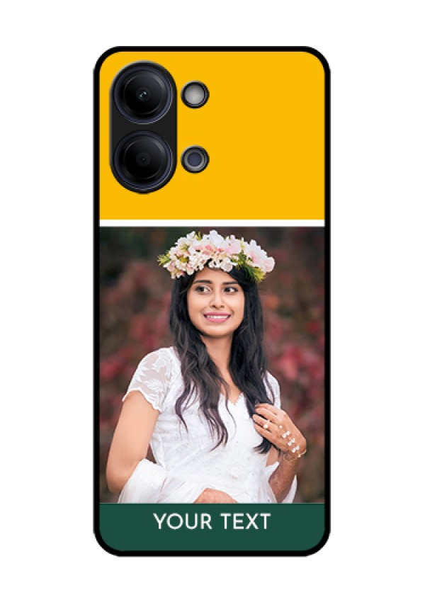 Vivo Y05 4G Custom Glass Phone Case - Love You Design