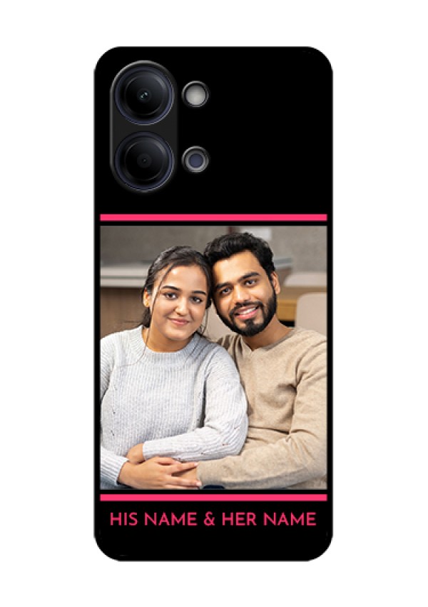 Vivo Y05 4G Custom Glass Phone Case - With Add Text Design