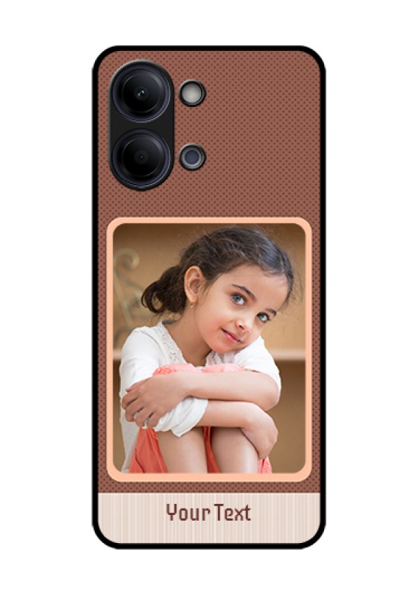 Vivo Y05 4G Custom Glass Phone Case - Simple Pic Upload Design