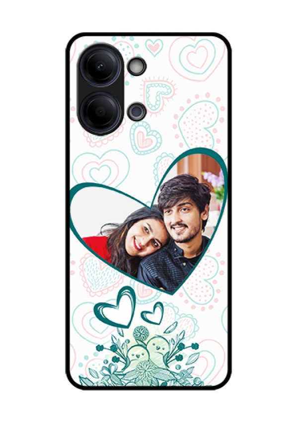 Vivo Y05 4G Custom Glass Phone Case - Premium Couple Design