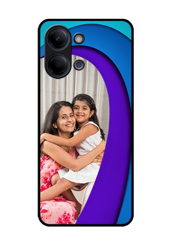 Vivo Y05 4G Custom Glass Phone Case - Simple Pattern Design