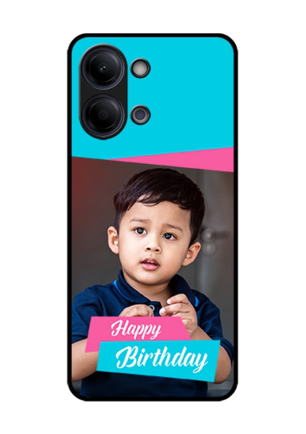 Vivo Y05 4G Custom Glass Phone Case - Image Holder With 2 Color Design