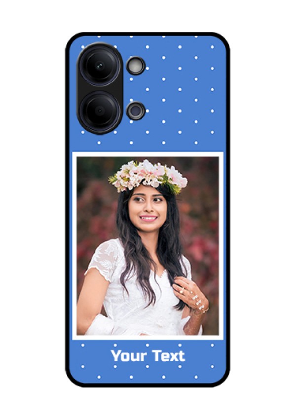 Vivo Y05 4G Custom Glass Phone Case - Polka Dots Design