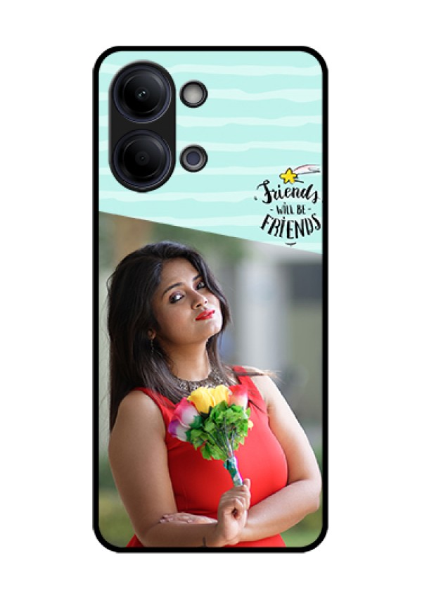 Vivo Y05 4G Custom Glass Phone Case - Friends Picture Icon Design