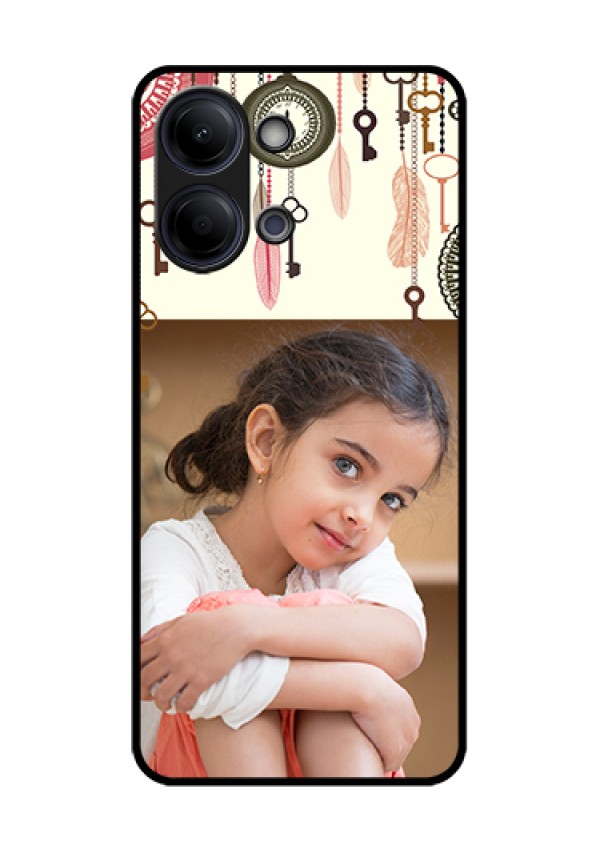 Vivo Y05 4G Custom Glass Phone Case - Boho Style Design