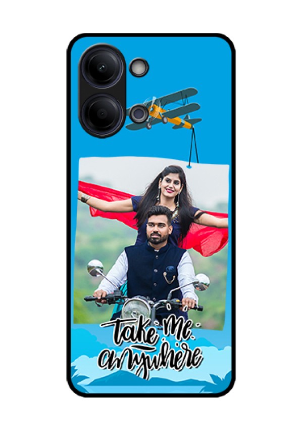 Vivo Y05 4G Custom Glass Phone Case - Traveller Design
