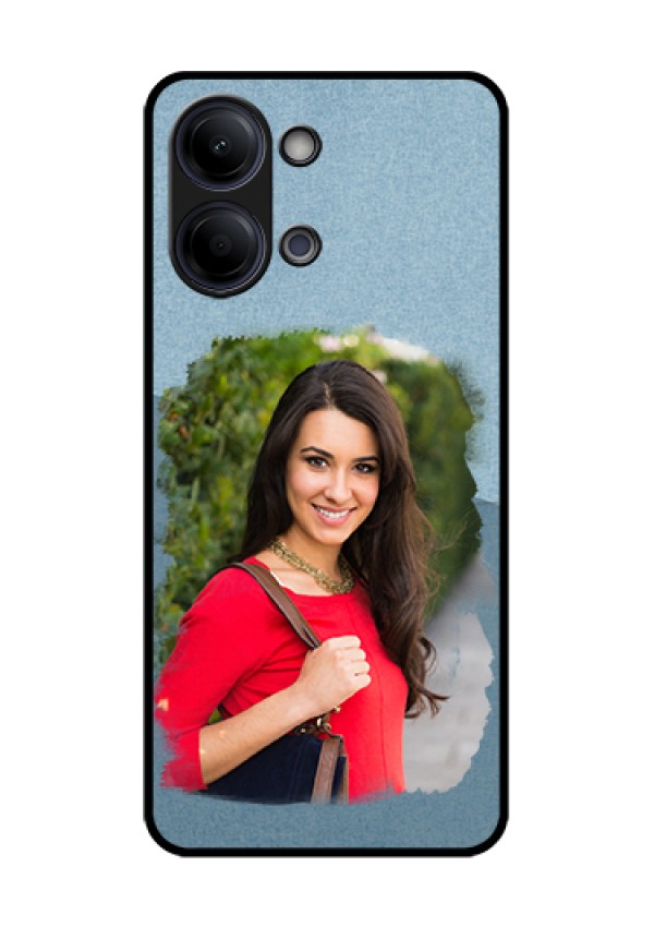 Vivo Y05 4G Custom Glass Phone Case - Grunge Line Art Design