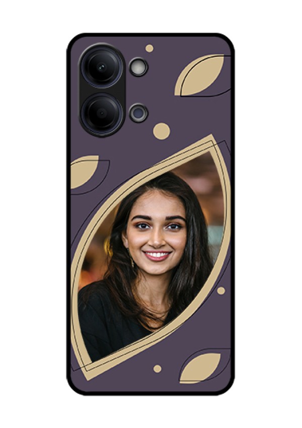 Vivo Y05 4G Custom Glass Phone Case - Falling Leaf Design