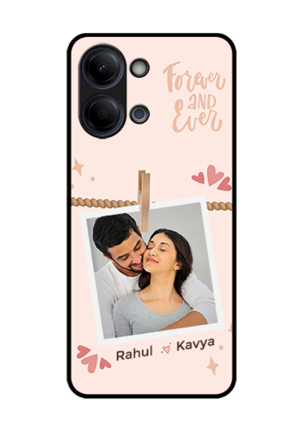 Vivo Y05 4G Custom Glass Phone Case - Forever And Ever Love Design
