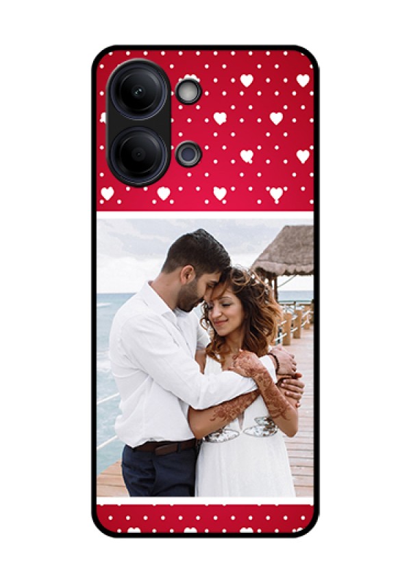 Vivo Y11 5G Custom Glass Phone Case - Hearts Mobile Case Design