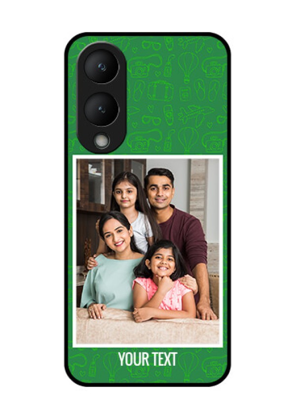 Vivo Y17s Custom Glass Phone Case - Picture Upload Design