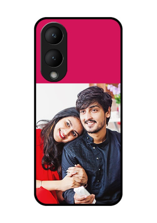 Vivo Y17s Custom Glass Phone Case - Anniversary Cover Design