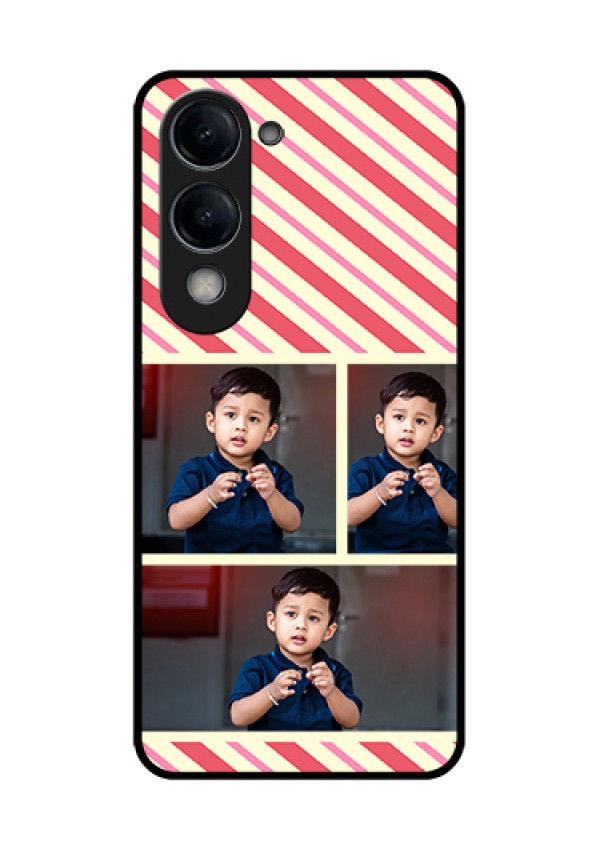 Vivo Y19 5G Custom Glass Phone Case - Picture Upload Mobile Case Design