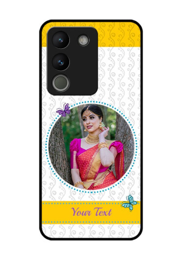Vivo Y200 5G Custom Glass Phone Case - Girls Premium Case Design