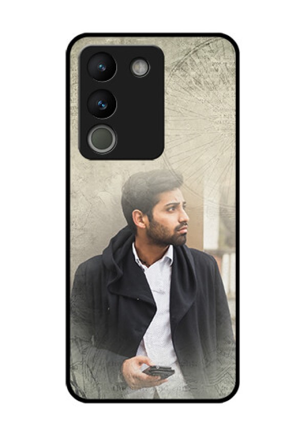 Vivo Y200 5G Custom Glass Phone Case - With Vintage Design