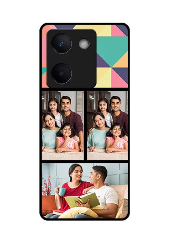 Vivo Y200 Pro 5G Custom Glass Phone Case - Bulk Pic Upload Design