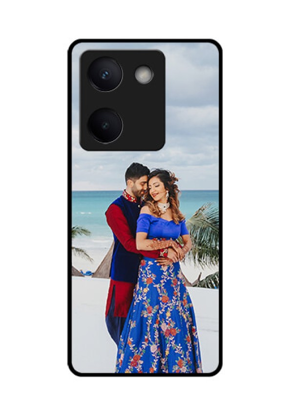 Vivo Y200 Pro 5G Custom Glass Phone Case - Upload Full Picture Design